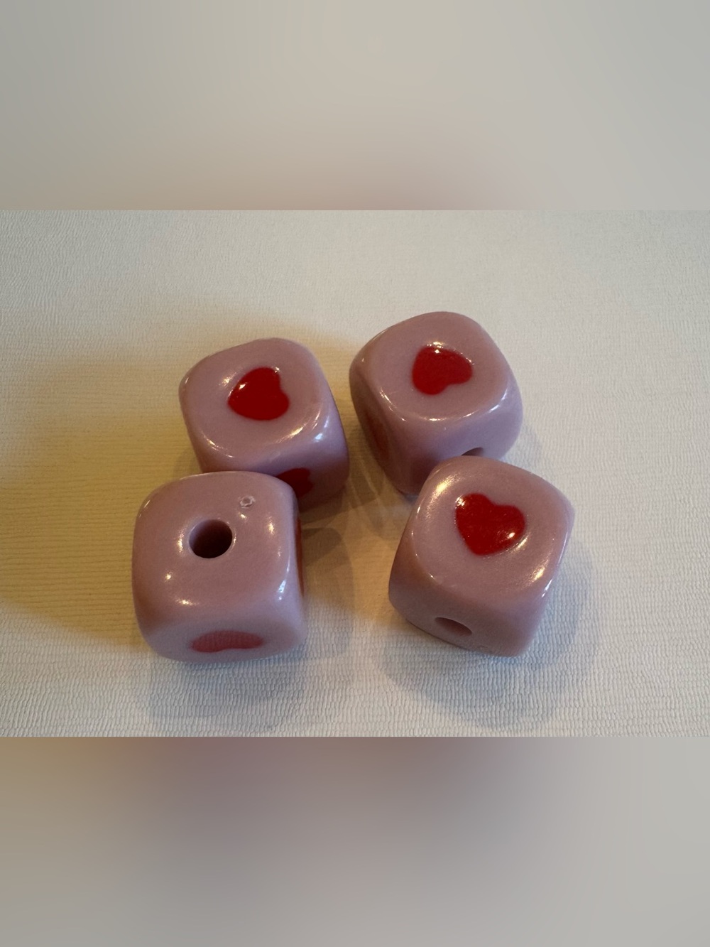 CJ Hendry Bead Bundle: heart dice